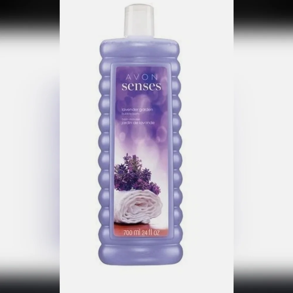 Avon Senses Lavender Garden Bubble Bath - Purple